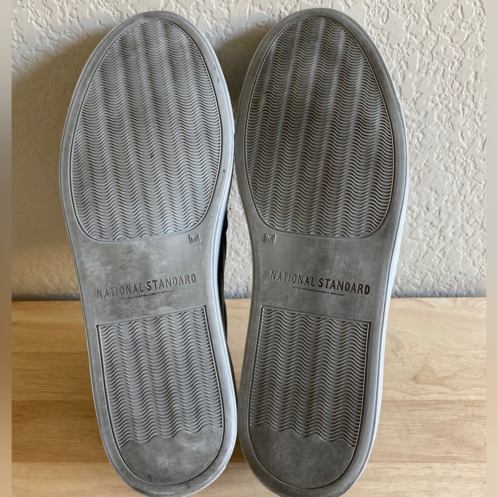 National Standard Dark Grey/Black Slip On Sneaker / Size 43 - Picture 9 of 10